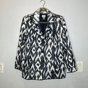 Chicos print blazer